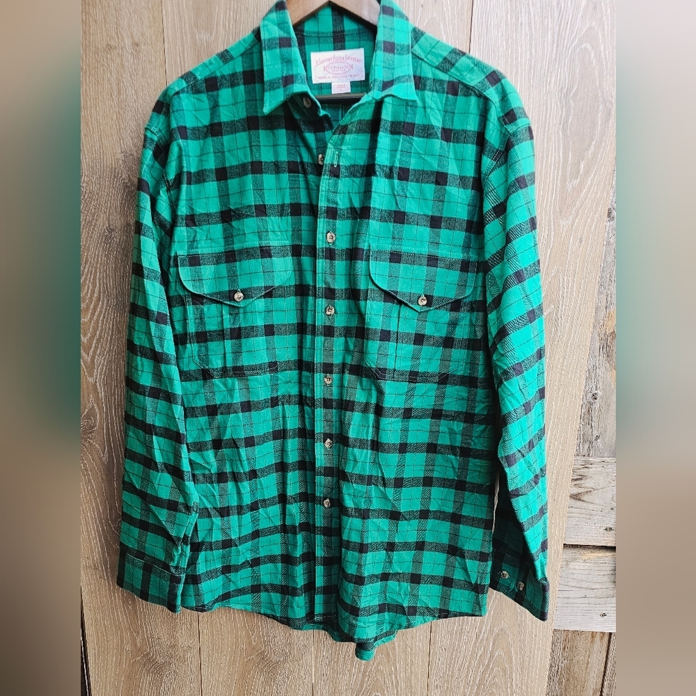 Filson Alaskan Guide Plaid Breathable Flannel Rancher Classic Relaxed Fit